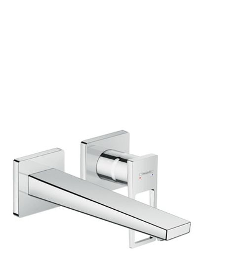 Hansgrohe-HG-2-Loch-Waschtischarmatur-Unterputz-Metropol-FS-Buegelgr-langer-Auslauf-chrom-74526000 gallery number 1